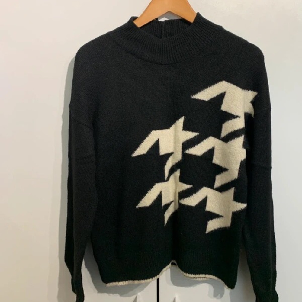 Next Black Ribbed Sweater